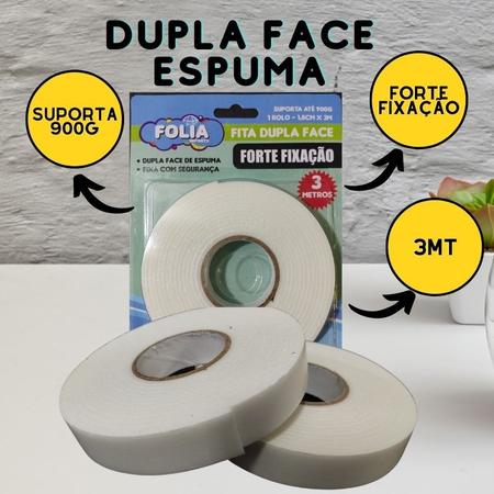 Imagem de Fita Dupla Face Espuma 3 Metros