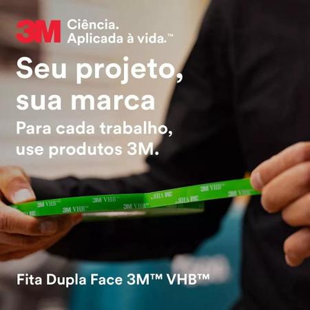 Imagem de Fita Dupla Face Transparente Resistente 9,5Mmx20M Vhb4910 3M