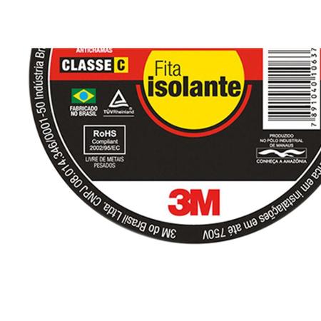 Imagem de Fita Isol 3M Imperial 10 Mts . / Kit C/ 10 Unidades