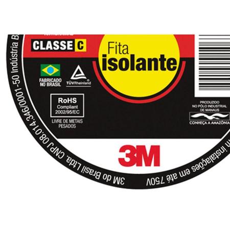 Imagem de Fita Isol 3M Imperial 20 Mts . / Kit C/ 10 Unidades