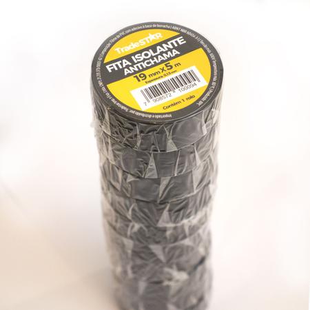Fita Isolante 19mm X 5m - Tradestar Imagem de Fita Isolante 19mm X 5m