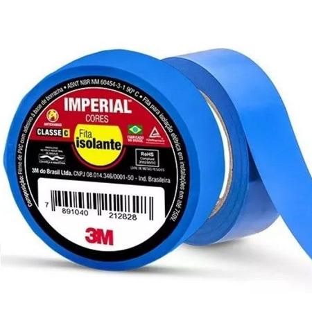 Imagem de Fita Isolante 3M Imperial 18MM X 10M Azul