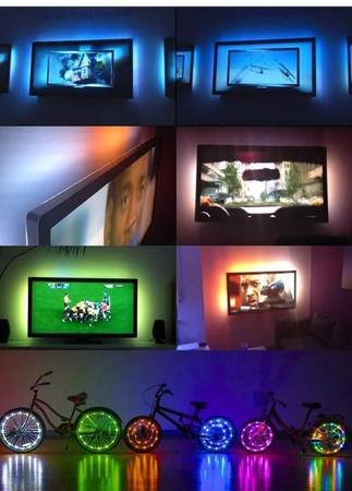 Imagem de Fita Led 5050 Rgb Colorida 5Mt 16 Cores + Controle