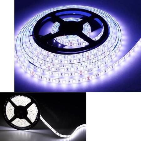 Imagem de Fita LED Branco RGB com Controle Remoto Fonte Bivolt 5 metro