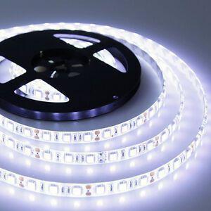 Imagem de Fita LED Colorida (RGB) SMD 5050 - IP20 - Rolo com 5 metros com 60 Leds por metro BRANCO FRIO