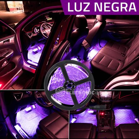 Imagem de Fita LED USB Efeito Luz Negra Neon 2 Metros 120 LEDs Super Brilhante Casa, Bar e Balada - 194887