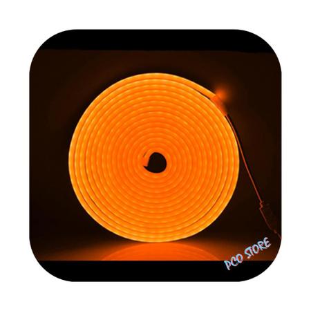 Imagem de Fita Neon Led Alto Brilho 5m Flexível Prova Dágua 12v 11 Cores