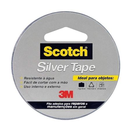 Imagem de Fita Silver Tape 45mm x 25m SCOTCH 3M