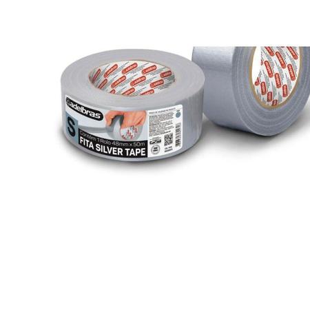 Imagem de Fita Silver Tape Adelbras 48 X 50M Cinza  803080015