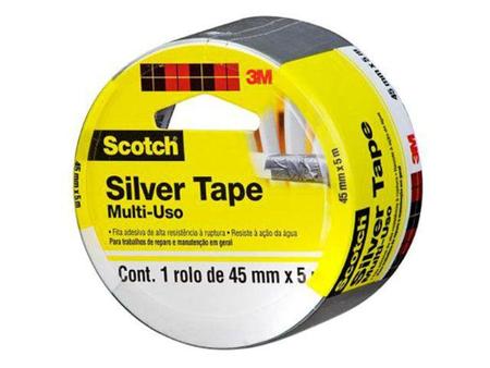 Imagem de Fita Silver Tape Multiuso 500x4,5cm - Scotch