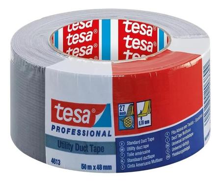 Imagem de Fita Silver Tape Prata 48mmx50m Profissional Tesa Importado