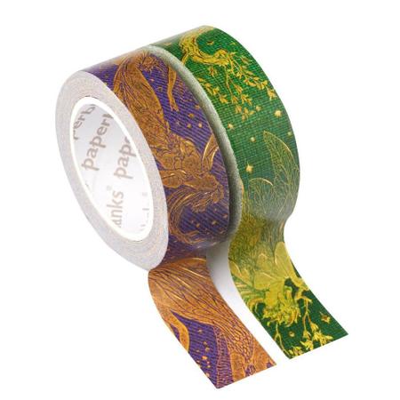 Imagem de Fita Washi Tape Paperblanks Olive Fairy & Violet Fairy