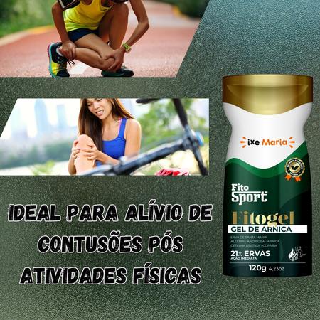 Imagem de FitoSport Gel de Arnica Fitogel 21 Ervas + Gel Massageador Mastruz Com Arnica