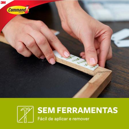 Imagem de Fixa Quadro Command Grande Branco