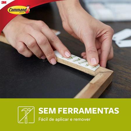 Imagem de Fixa Quadros Adesivo Command Medio ATE 1KG 3 Unidades 3M