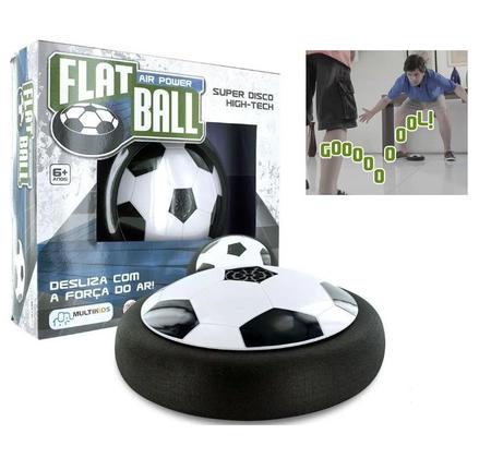 Flat Ball Bola Jogar Dentro Casa Brinquedo Golzinho Presente
