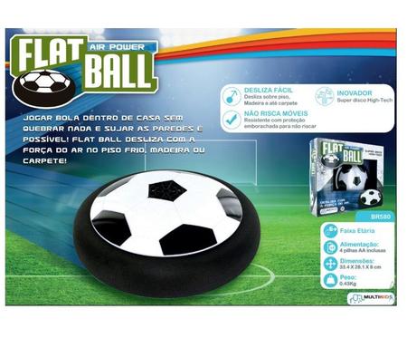 Flat Ball Bola Jogar Dentro Casa Brinquedo Golzinho Presente