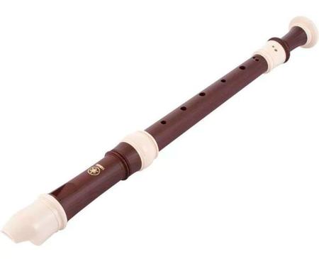 Imagem de Flauta Yamaha Soprano Barroca YRS 312biii Made in Japan NF