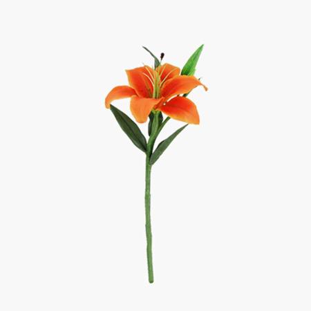 Imagem de Flor Artificial Tiger Lily Laranja