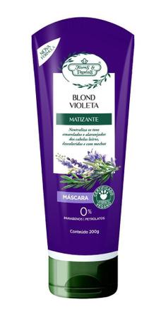 Imagem de Flores e Vegetais Máscara Blond Violeta 200g 