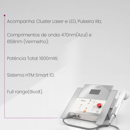 Imagem de Fluence Aparelho Fototerapia + Cluster Led Azul e Laser Vermelho - HTM