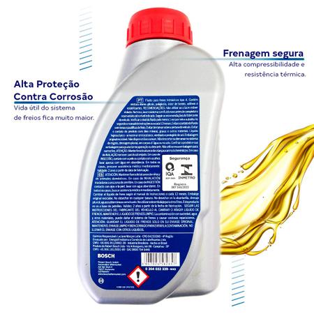 Imagem de Fluido Oleo de Freio Bosch DOT 4 Original Carro e Moto 500ml