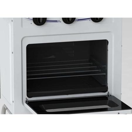 Imagem de Fogao 2 Bocas Venax Gemini Tampa de Metal Branco Gas Glp