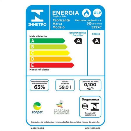 Imagem de Fogão 4 Bocas Acendimento Automático Electrolux