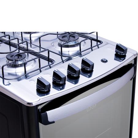 Imagem de Fogão 4 bocas Atlas New UTop Style mesa de inox - Bivolt