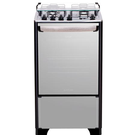 Imagem de Fogão 4 bocas Atlas New UTop Style mesa de inox - Bivolt