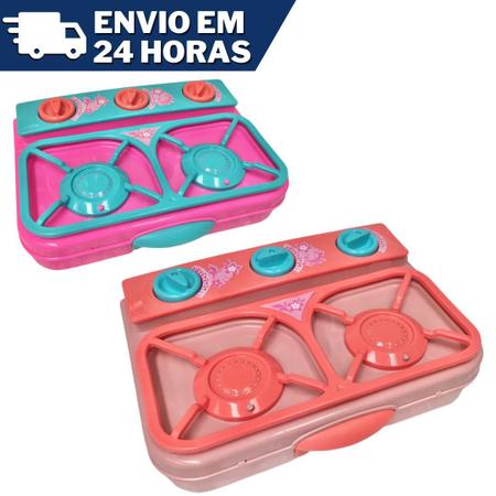 Imagem de Fogão Com Forninho Infantil Chef Cozinha Menina Brinquedo