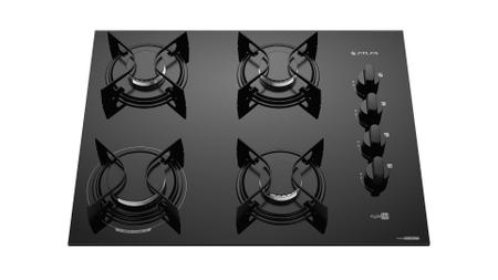 Imagem de Fogão Cooktop 4 Bocas Mesa Vidro Atlas Agile Up Bivolt