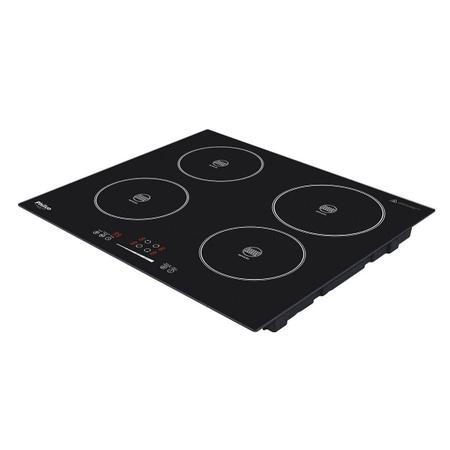 Imagem de Fogão Cooktop de Indução Philco 4 bocas PCT04P 220v + Panela de Pressão Tramontina Solar Inox Para Fogão Indução 4,5L com Concha