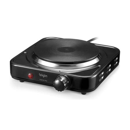 Imagem de Fogao Cooktop Eletrico Portatil ELGIN FOG20 1 Boca 1000W - 220V