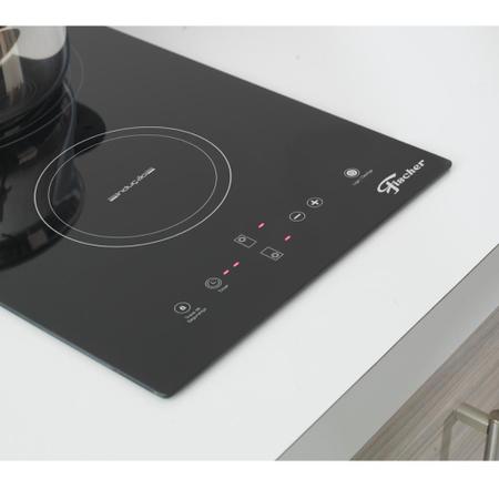 Imagem de Fogão Cooktop Fischer 2Q por Indução Mesa Vitrocerâmica 220V