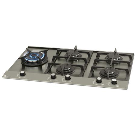 Imagem de Fogao cooktop fischer 5q platinium gas prime escovado