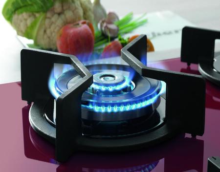 Imagem de Fogao cooktop fischer 5q tc infinity gas mesa vidro rouge