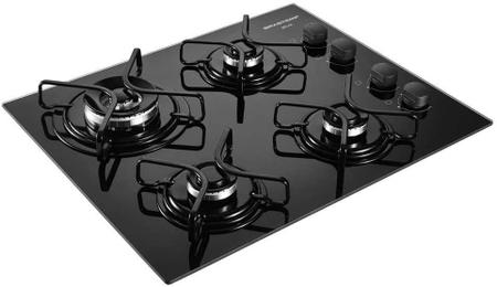 Imagem de Fogão Cooktop Gas Brastemp Ative! 4 bocas BDD62AEUNA Bivolt