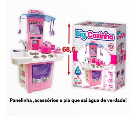 Imagem de Fogão Infantil Brinquedo De Menina Panelinha Oferta