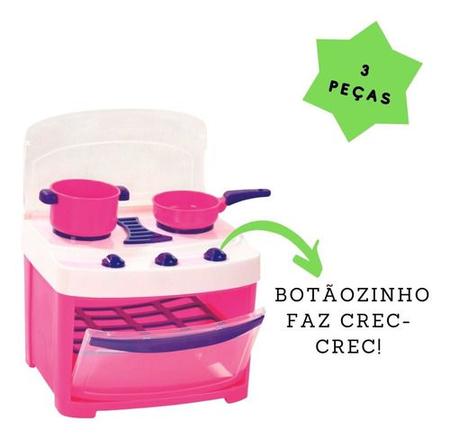 Imagem de Fogão Infantil Cozinha De Brinquedo Eu Brinco De Casinha