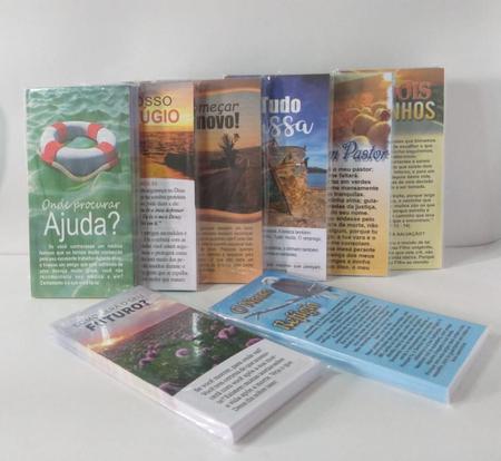 Imagem de Folhetos Para Evangelismo Variados 5000 Unidades