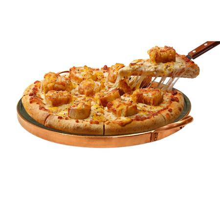 Imagem de Fondue 27cm+ Panela 800ml+ Forma para Pizza 37cm+ Pilão Almofariz Curado