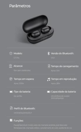 Fone Bluetooth Haylou Gt1 Pro - King Imagem de Fone Bluetooth Haylou Gt1 Pro