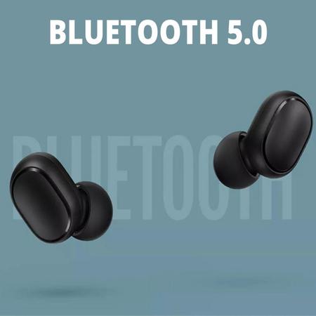 Imagem de Fone Bluetooth Sem Fio Preto Para Samsung S20 Fe