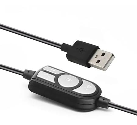 Imagem de Fone com Microfone C3 Tech PH-310BK USB Preto