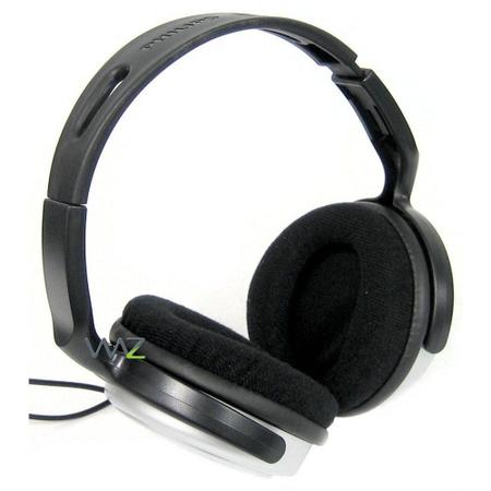 Imagem de Fone de Ouvido - 3,5/6,3mm - Philips Stereo Headphones - Preto/Prata - SHP2500