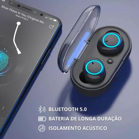 Fone De Ouvido Bluetooth 5.0 Sem Fio Mini Tws Air Pro Usb - Fone.