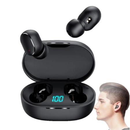 Fone de Ouvido Bluetooth 5.0 Sem Fio Original Tws In-ear Preto Com Anatel -  Altomex - Fone de Ouvido Bluetooth - Magazine Luiza