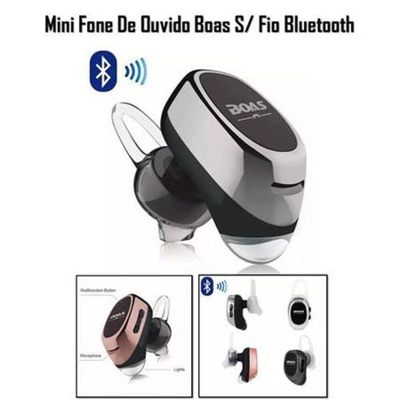 Fone de Ouvido Bluetooth Atende Chamadas Headset Boas LC-100 - Headset  Bluetooth - Magazine Luiza