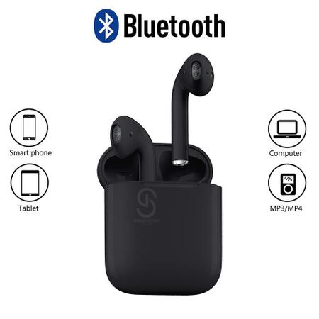 Fone de Ouvido Bluetooth com Microfone TWS i12 com o Melhor Preço é no Zoom